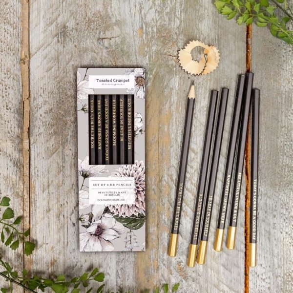 The Blanc Collection Set of 6 Pencils