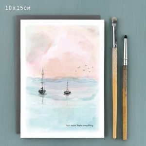 Saltwater Heals Seascape Card