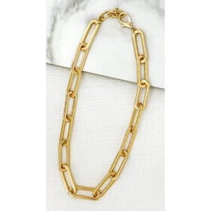 Alternative view of Short Large Link Necklace