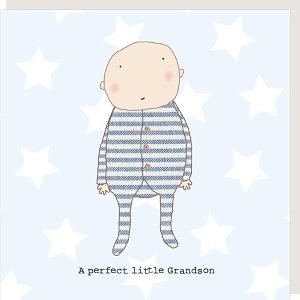 Perfect New Grandson Card