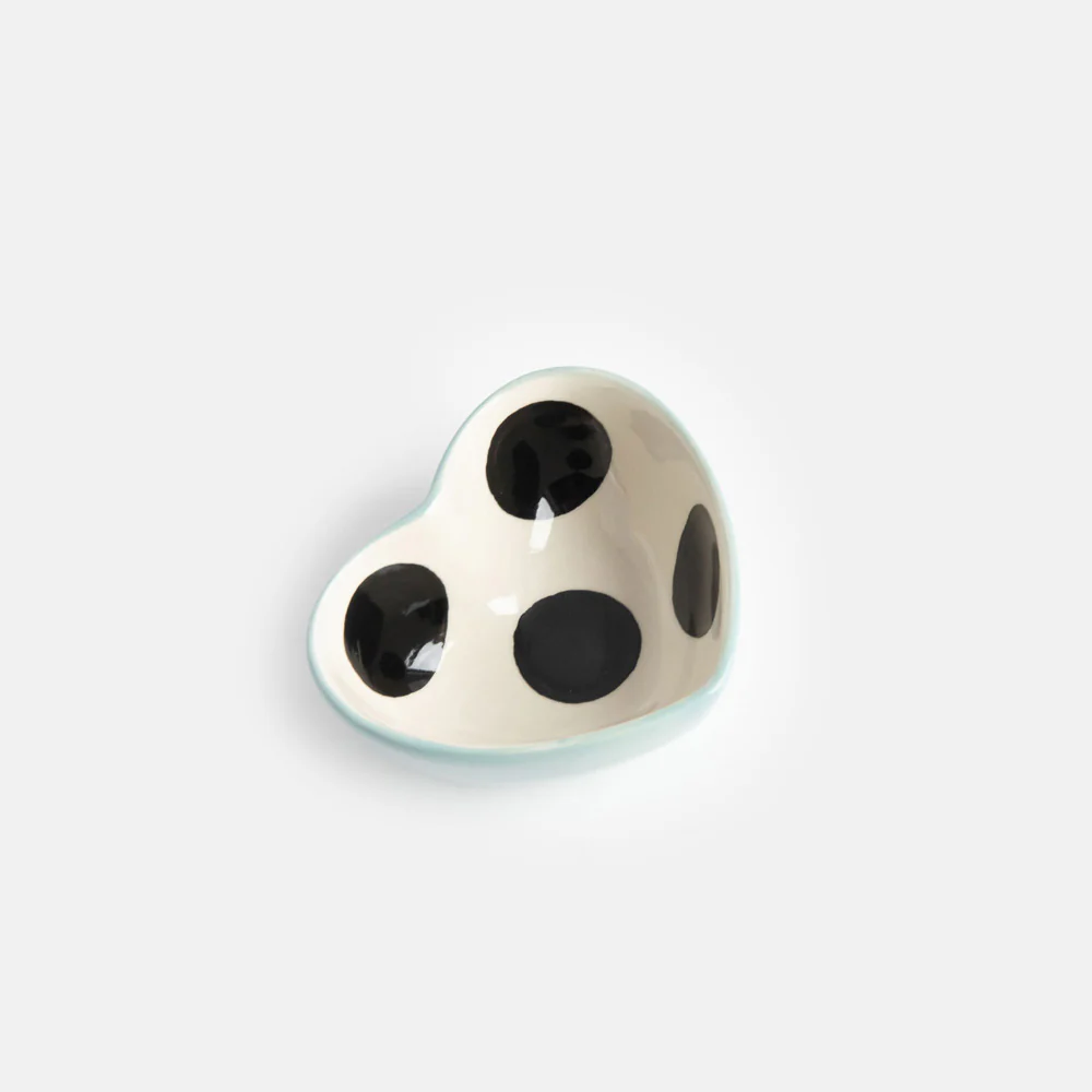 Heart Shaped Big Spot Trinket Bowl - Image 3