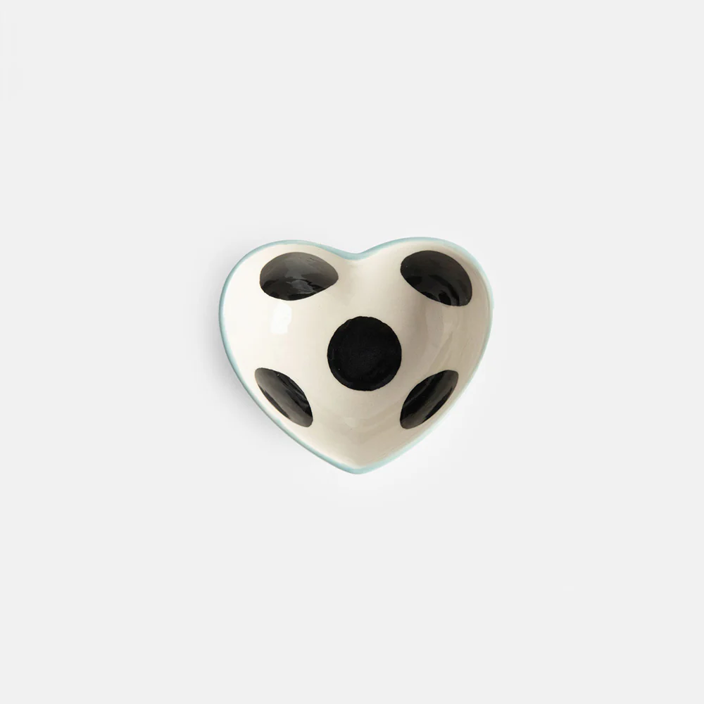 Heart Shaped Big Spot Trinket Bowl - Image 2