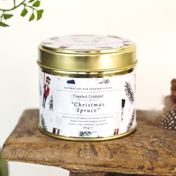 Christmas Spruce Scented Candle