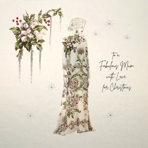 Fabulous Mum Christmas Card