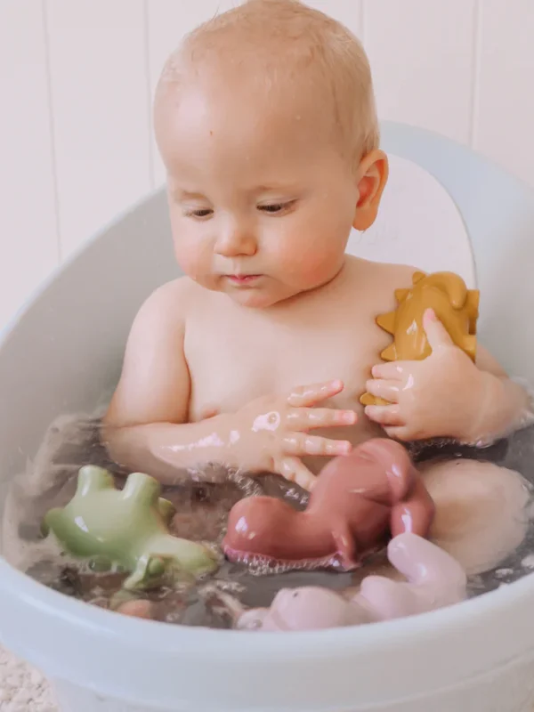 Dinosaur Bath Rattle Teething Toy