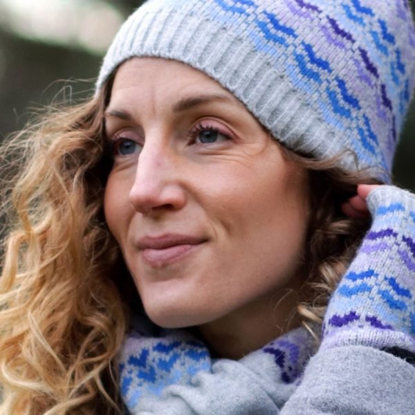 Heart Beanie Knitted Hat