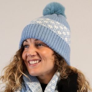 Alternative view of Scandi Winter Pompom Hat