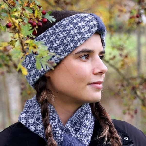 Scandi Floral Knot Headband
