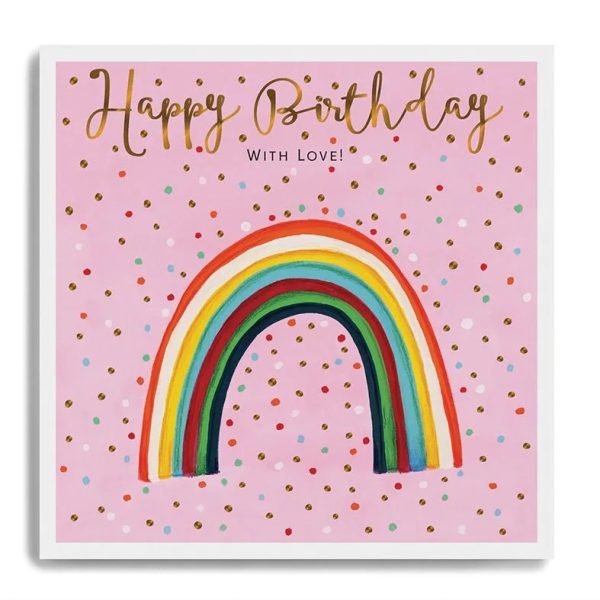 Happy Birthday Rainbow Card