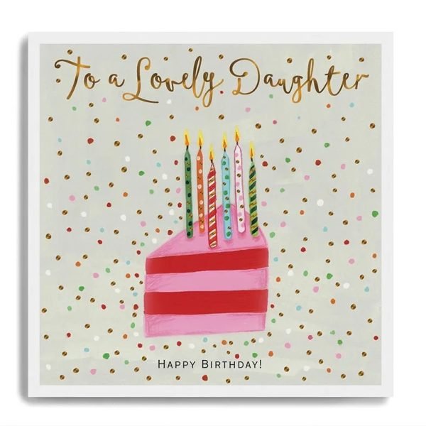 To A Lovely Daughter Birthday Card