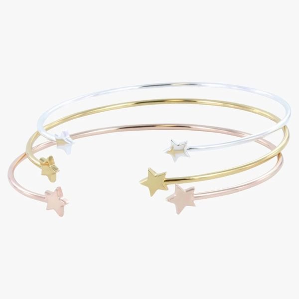 Two Star Cuff Bracelet