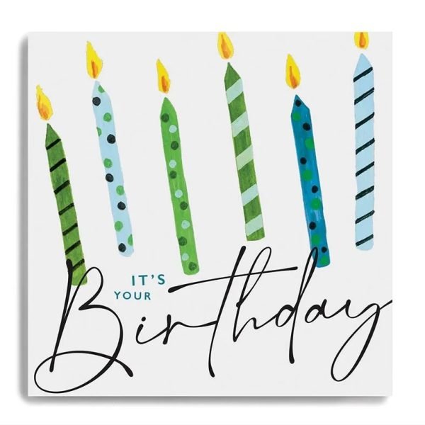It's Your Birthday Candles Card
