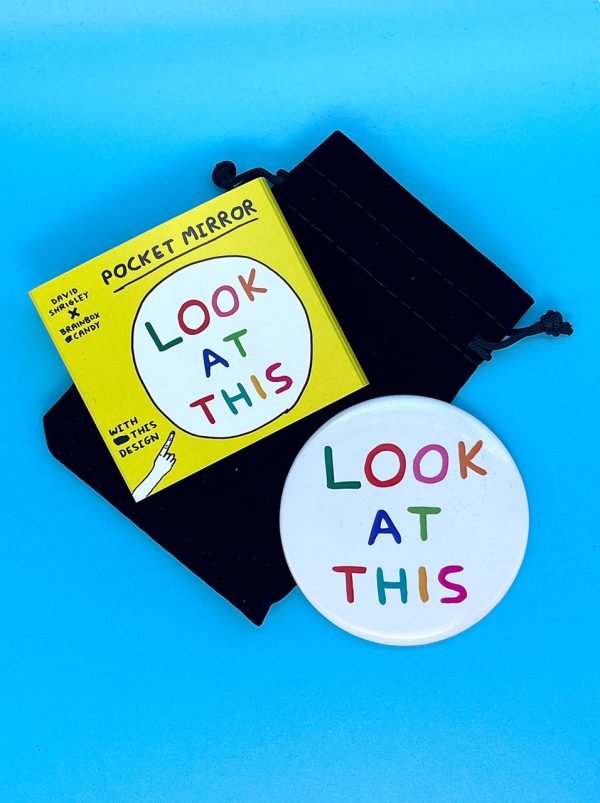 David Shrigley Pocket Mirror