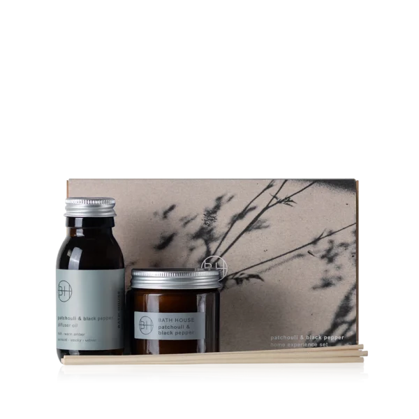 Patchouli and Black Pepper Home Discovery Set