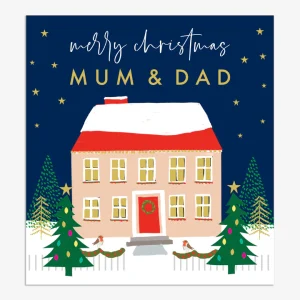 Merry Christmas Mum and Dad Card