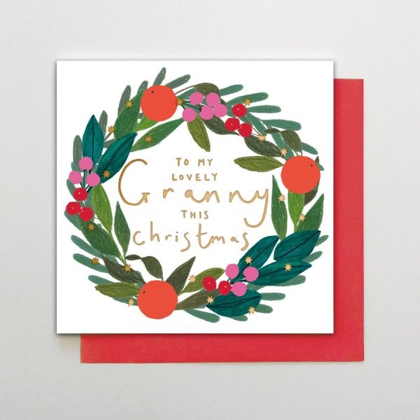Lovely Granny Christmas Card