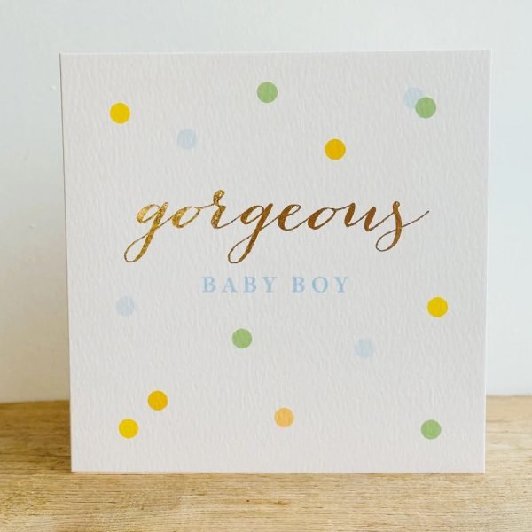 Baby Boy Card