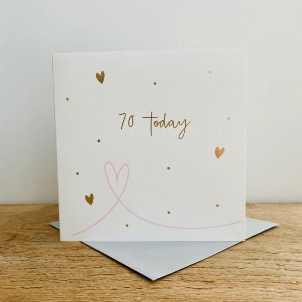 Age 70 Birthday Card