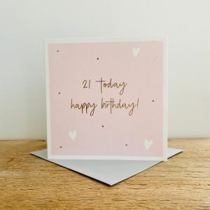 Age 21 Birthday Card
