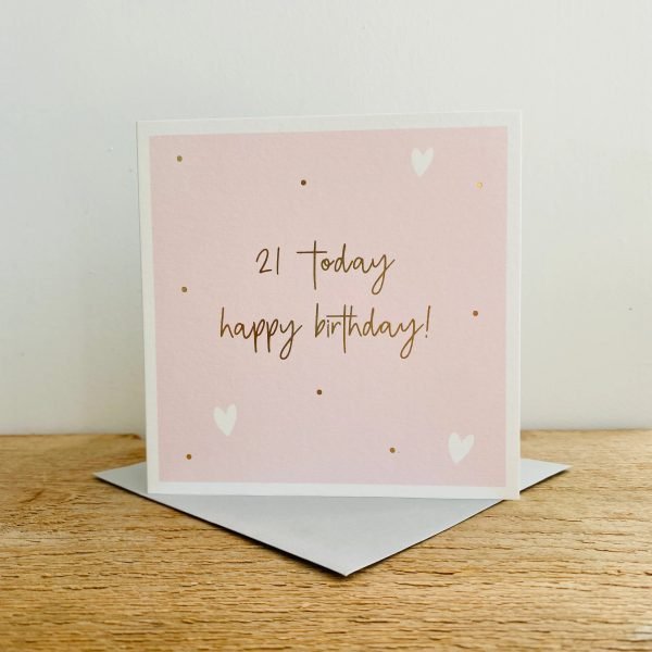 Age 21 Birthday Card
