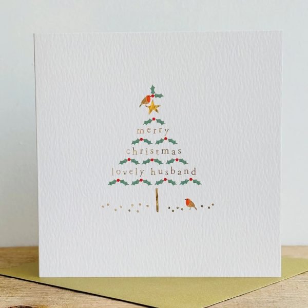 Husband Christmas Card