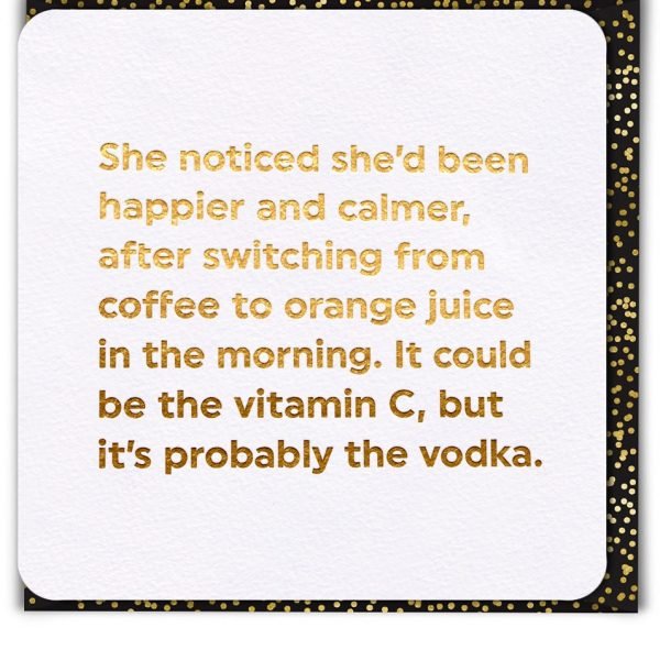 Juice In The Morning Card