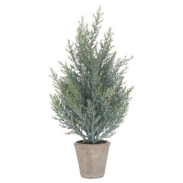 Christmas Fir Tree in Stone Pot