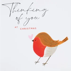 Thinking of You at Christmas Card