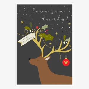 Love You Darling Christmas Card