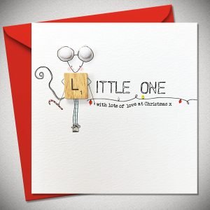 Little Angel With Love Christmas Card