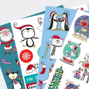 Alternative view of Christmas Stickers