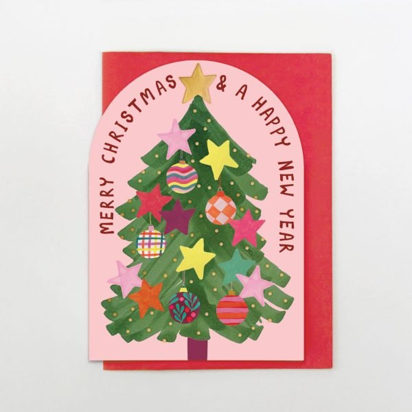 Jolly Tree Christmas Card