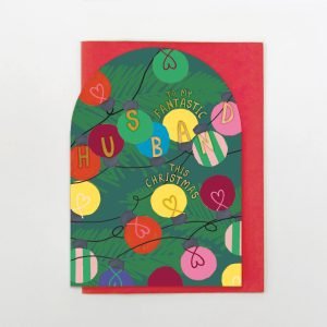 Fantastic Husband Christmas Card