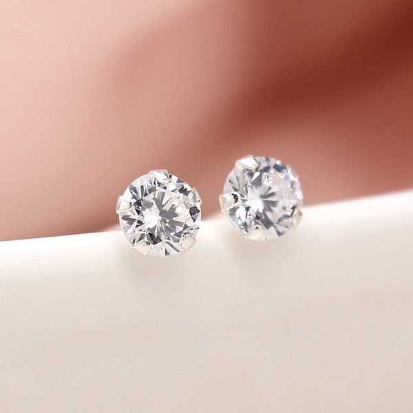 Sterling Silver Crystal Earrings