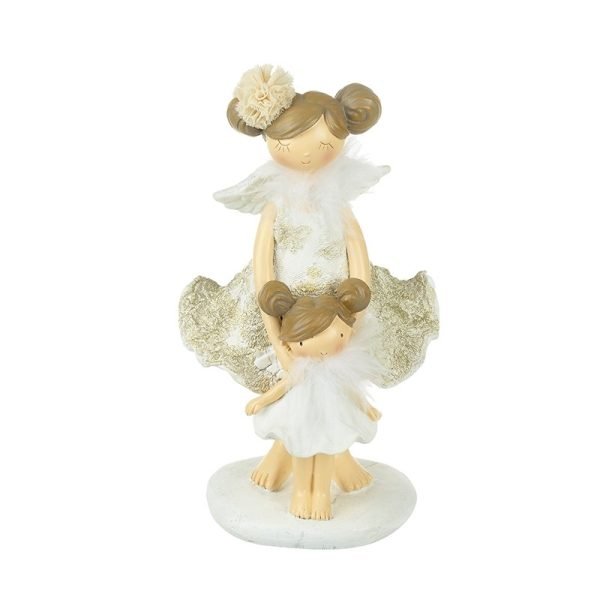 Resin Mother and Daughter Ornament