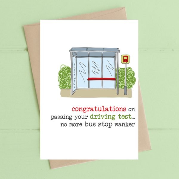 Driving Test Congratulations Card
