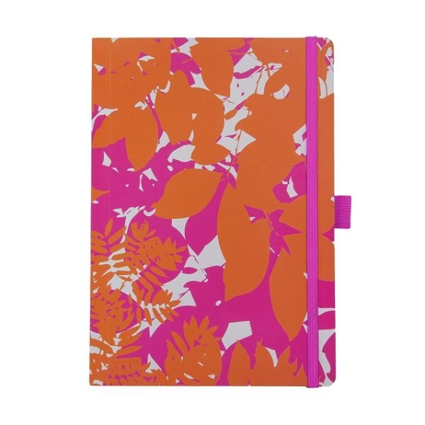 Vibrant Floral Notebook
