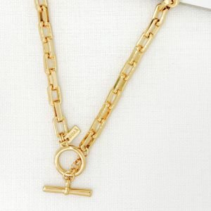 Alternative view of Chunky T Bar Necklace