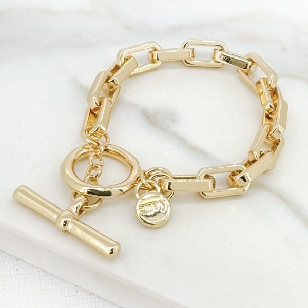 Bar and Bead Layered Bracelet
