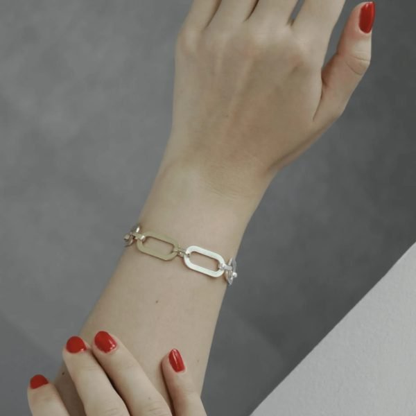 Audrey Oval Link Bracelet