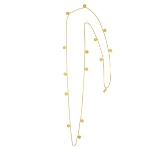 Alternative view of Theia Mini Multi Dot Necklace