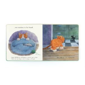 Alternative view of Jellycat Ginger The Courageous Kitten Book