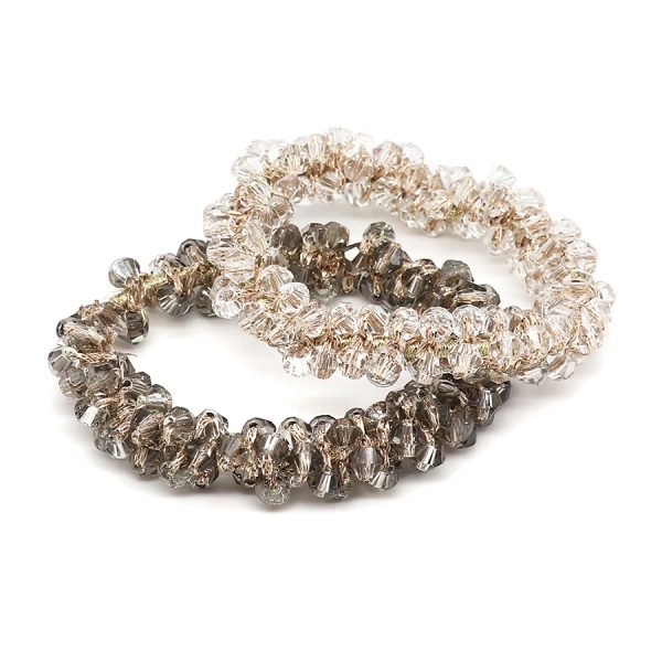 Crystal Hair Scrunchie Hairbands