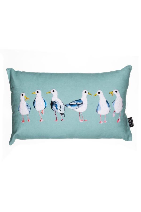 Seagull Parade Cushion
