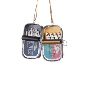 Ornamental Anchovy Cans