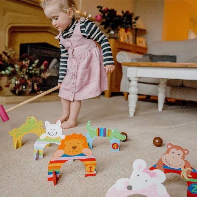 Animals Croquet Set