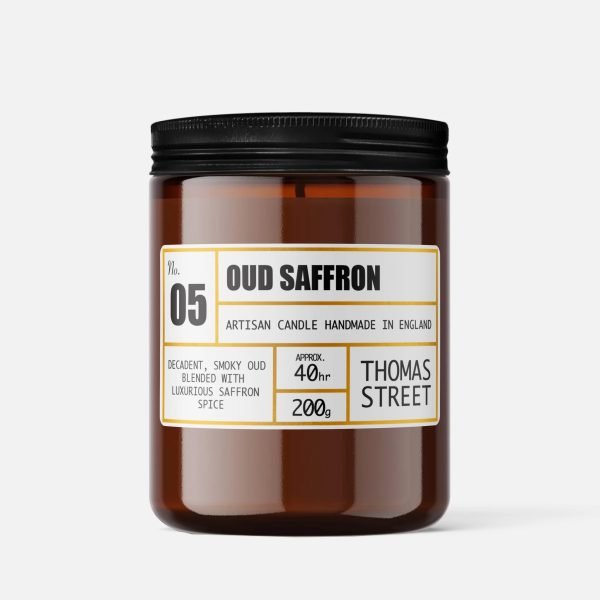 Thomas Street Oud Saffron Apothecary Candle