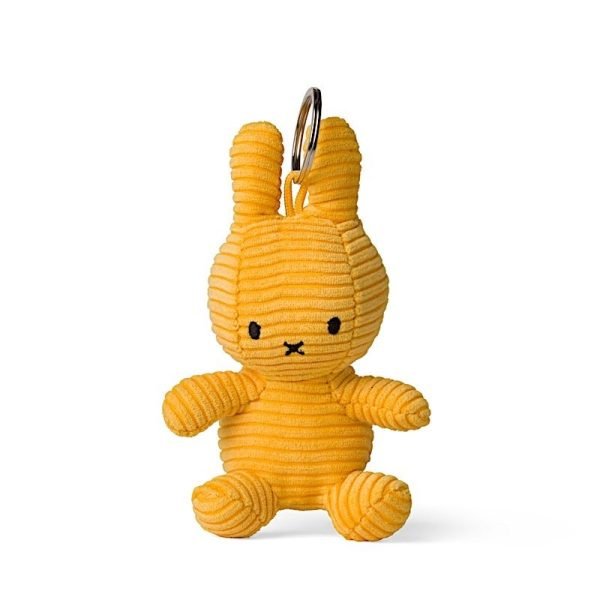 Miffy Corduroy Yellow Keyring