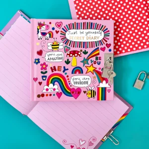 Alternative view of Rainbow Unicorn Secret Diary