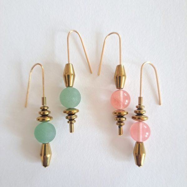 Consta Hematite Gemstone Earrings